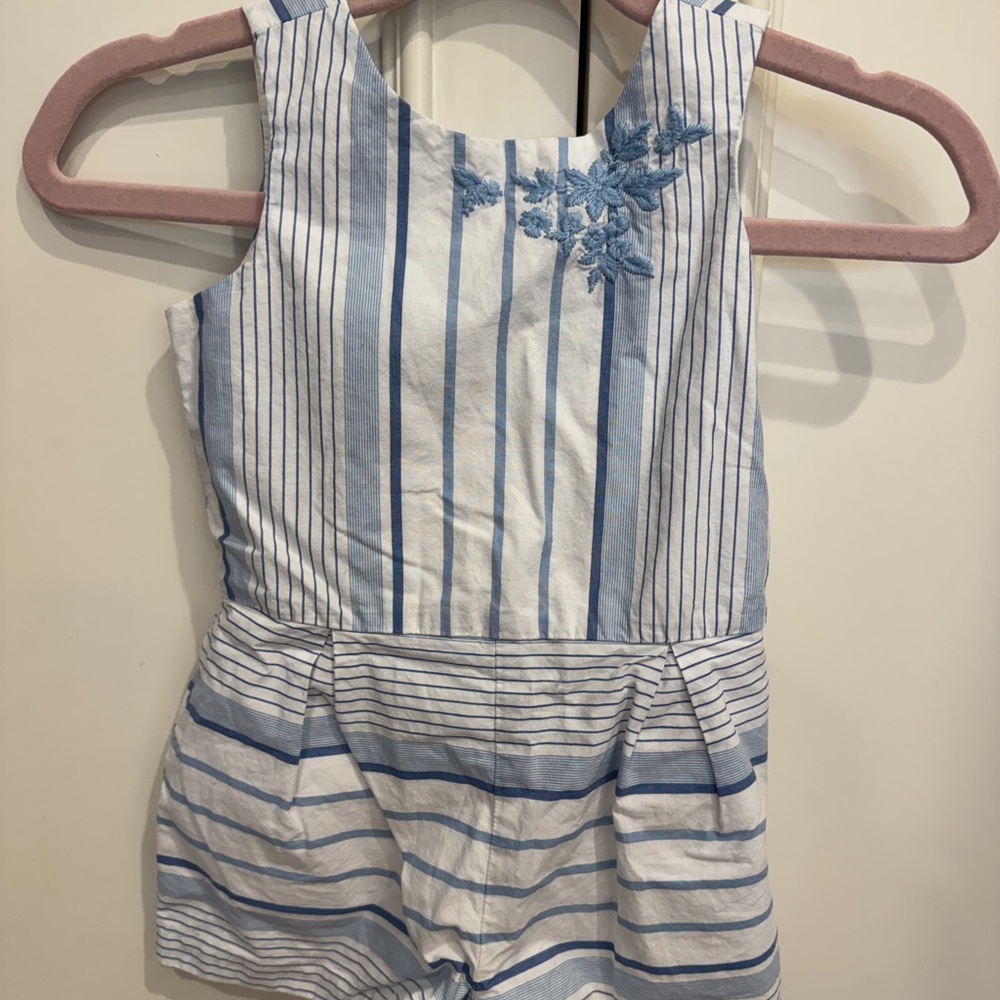 Janie and Jack baby girls romper